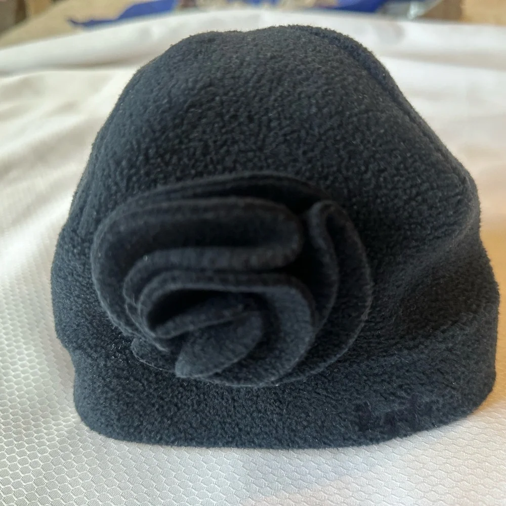 Il Gufo Navy Fleece Beanie Hat Size